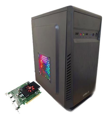 Pc Torre Gamer Cpu Core I5 10400 16gb Ram T Video R7 450 4gb