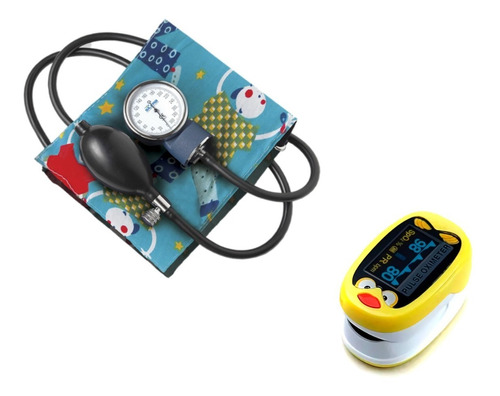 Tensiometro Aneroide + Oximetro Pediatrico Silfab Garantia