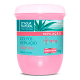 Gel Pos Depilação Pos Barba Pos Sol 750g Profiss. Dagua Nat