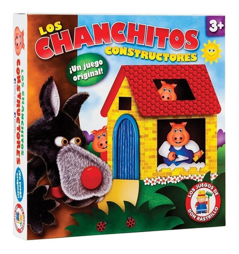 Juego De Mesa Los Chanchitos Constructores Ruibal H488