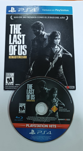 The Last Of Us Remasterizado Ps Hits Ps4 Fisico (usado)