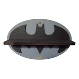 Repisa Batman Mdf 3mm Base 5.5 Pintada Y Armada 20cm Alto