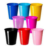 Vasos De Colores Plásticos Desechable 200ml (50 Unidades)