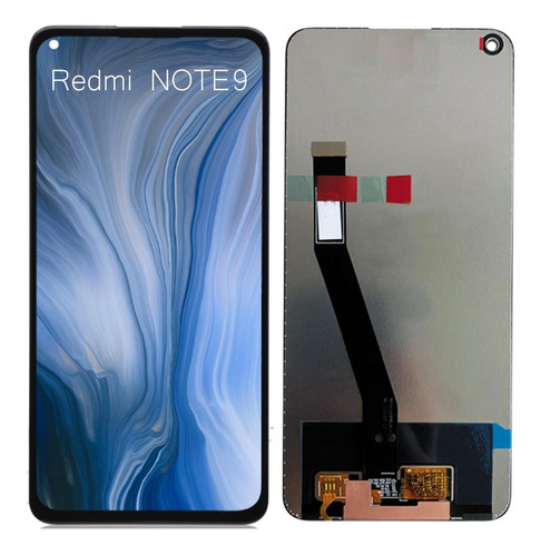 Tela Frontal Touch Display Para Xiaomi Redmi Note 9+ Cola