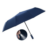 Guarda-chuva Original Dobrável  Automático Com Lanterna Led