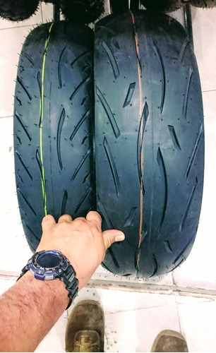 Llanta 150/60-17 Y 110/70-17 Ceat Radial Alta Velocidad 66h