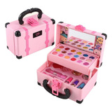 Set De Maquillaje Lavable Para Niños, Regalo Para Niñas R