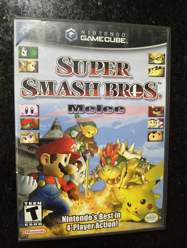 Super Smash Bros Meele Original Nintendo Gamecube