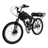 Bicicleta Motorizada 100cc Coroa 52 Fr/susp Bancoxr Carenada