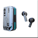 Fone Bluetooth Sem Fio Gamer Tws Luzes Cyber Punk Cor Preto Cor Da Luz Rgb