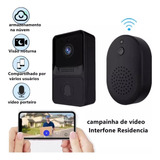 Campainha Câmera Wifi Sem Fio Inteligente Interfone A