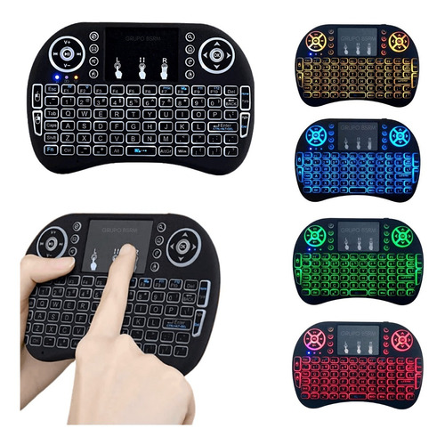 Air Mouse Wireless Universal Controle Teclado Smart Tv Pc