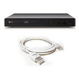 Reproductor Dvd LG Blu-ray Hdmi + Cable De 6 Pies -negro