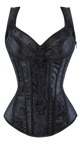 Corset Victoriano Mujer Cinturilla Colombiana Lenceria .