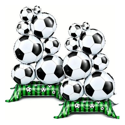 Arreglo De Globos De Futbol Para Fiesta Y Cumpleaños | Envío gratis
