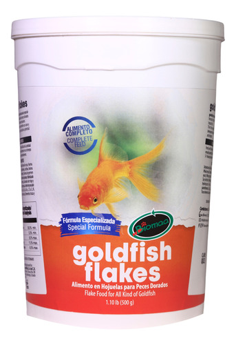 Goldfish Flakes 500g ( Alimento Para Peces Tropicales) 