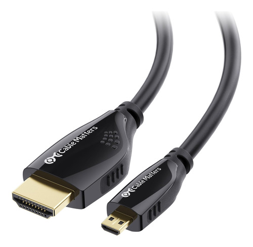 El Cable Importa Velocidad Cable Largo Hdmi A Micro Hdmi De 