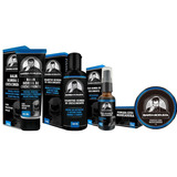 Kit Para Barba, Shampoo, Óleo, Balm, Cera Barba Robusta