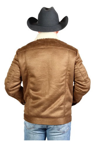 Chamarra Western Greenlander De Gamuza Premium