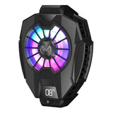 Enfriador De Telefono Ventilador Rgb Cooler Gamer Dl05