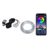 Hilo Neon Decorativo Con Luz Rgb 5 Led Bluetooth App Auto