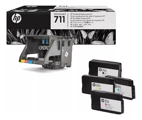 Cabezal Hp Num 711 - C1q10a - Inyección De Tinta 