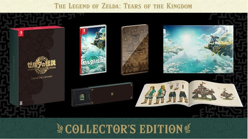 The Legend Of Zelda Tears Of The Kingdom Collectors Edition 