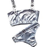 Bikini Silver Sexy 2018 Cintura Alta Importadas !!!