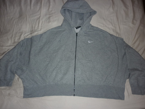 E Buzo Hoodie Dama Nike Talle Xxl Oversize Murcielago Algodn