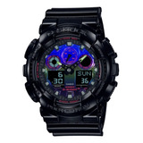 G Shock Ga 100rgb 1a Original Virtual Rainbow Colores