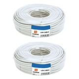 Cable Utp Cctv Para Interior Miokee, Dos (02) Rollos 100 Mts