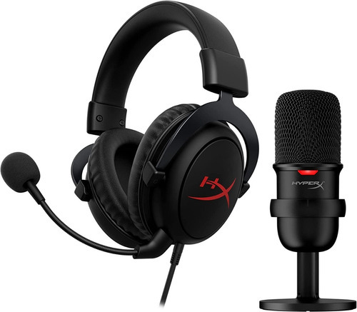 Hyperx Solocast Combo Micrófono Usb-c Cardioide.