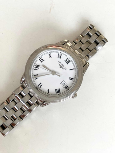 Reloj Longines Flagship Quartz L4.716.4 Papeles Manual 36 Mm