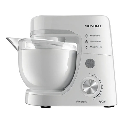 Batedeira Planetária Mondial 700w Bp-03-W | Parcelamento sem juros
