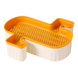 Caja De Hierba Hidropónica Para Gatos, Naranja Naranja