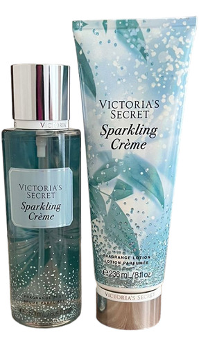 Victoria's Secret Dúo Body Lotion Y Crema Sparkling Creme