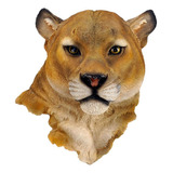 Fwefww León, Tigre, Colgante, Busto De Pared, 20x10x23cm