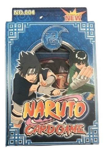 Figuritas Naruto Mazo Azul Sasuke Figus Naruto Card Game