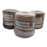 Barbante Crochétka Fio 8 Cone Com 1 Kg, Diversas Cores.