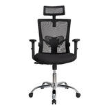 Silla Oficina Ergonómica Con Apoyo Lumbar Brazos Ajustables