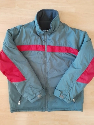 Campera De Abrigo Hombre Reversible, Impermeable, Polar 