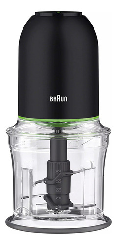 Braun Chbk Easyprep Mini Procesador De Alimentos, 4 Taza. Color Negro