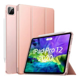 Funda Protector Para iPad Pro 12.9 Gen 4/5/6 Smart Cover Tpu