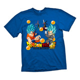 Poleras Dragon Ball Z Unisex Estampado Dtf Senshi Cod 008