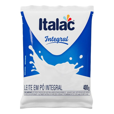 Leite em Pó Integral Italac 400g | MercadoLivre