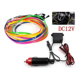 Wire Hilo 1m Luminoso Luz Neon Cable Ceja Led Coche Moto 12v