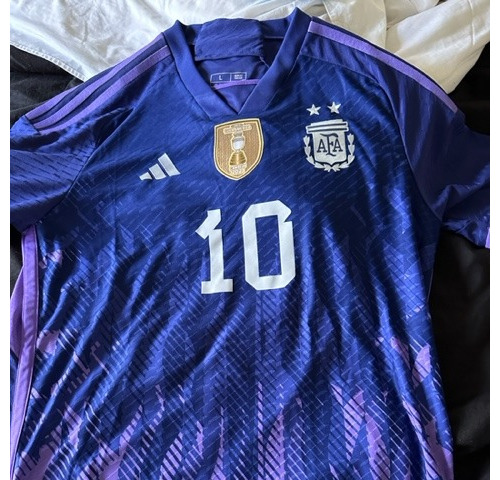 Camiseta Selección Argentina Mundial Qatar 2022 Suplente