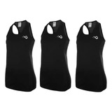 Musculosa Mujer Deportiva Larga Pack X 3u Sudadera Entrenar