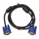 Cable Vga Macho De 10 Metros 2 Filtros Pc Proyector Monitor