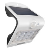 Arandela As2 Solar C/ Sensor De Presença Luz Frontal 6500k